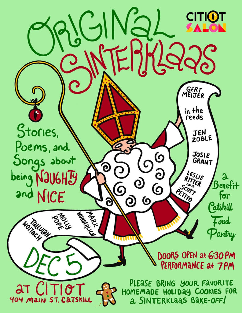 This Friday’s CITIOT SALON is supporting the Catskill Food Pantry