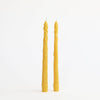 Asparagus Beeswax Taper Candle