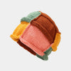 Patchwork Knit Winter Hat