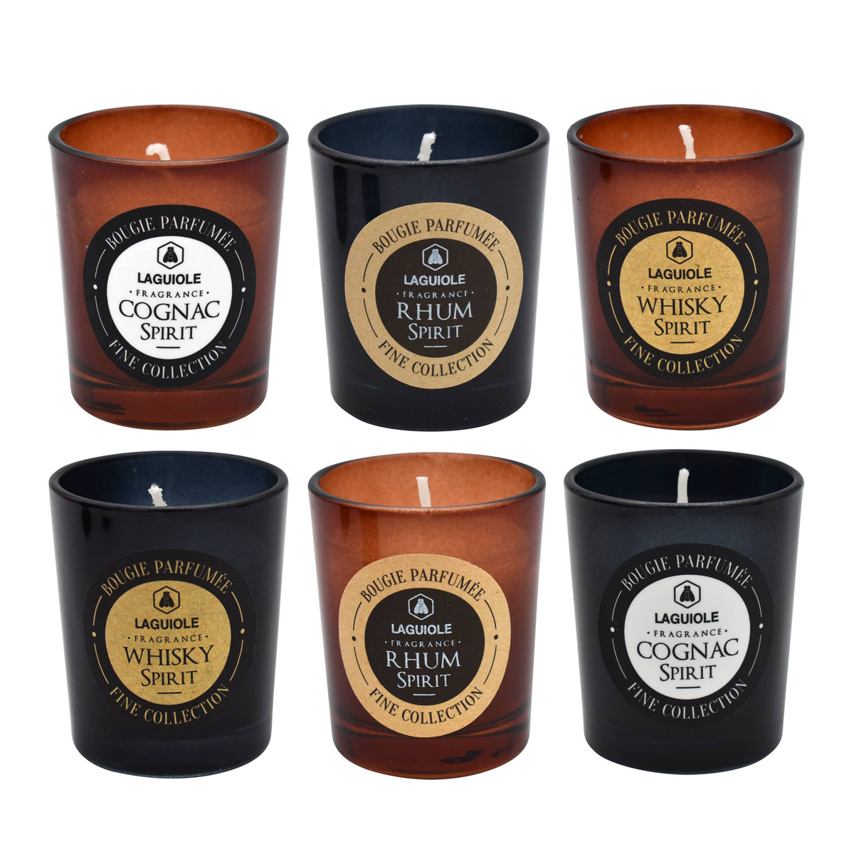 Set of 6 scented candles 30 g