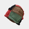 Patchwork Knit Winter Hat
